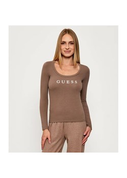 Guess Underwear Bluzka NEW CARRIE | Slim Fit - id: GB255W000010Z44 - marki Guess - 186059596 Guess Underwear Bluzka NEW CARRIE | Slim Fit ze sklepu Gomez Fashion Store w kategorii Bluzki damskie - zdjęcie 186059596