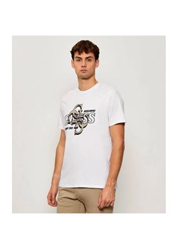 GUESS T-shirt DROP SHADOW | Regular Fit ze sklepu Gomez Fashion Store w kategorii T-shirty męskie - zdjęcie 186059619