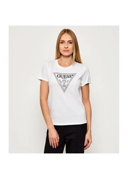 GUESS T-shirt KRYSTAL | Regular Fit ze sklepu Gomez Fashion Store w kategorii Bluzki damskie - zdjęcie 186059669