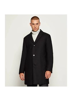 Hechter Paris Wełniany płaszcz - id: HC255M000021004 - marki Hechter Paris - 186067727 Hechter Paris Wełniany płaszcz ze sklepu Gomez Fashion Store w kategorii Płaszcze męskie - zdjęcie 186067727