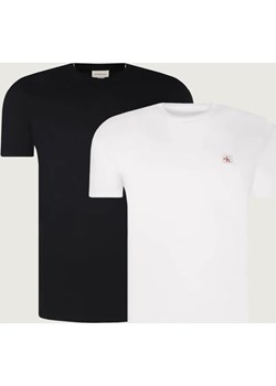 Calvin Klein Jeans T-shirt 2-pack | Regular Fit ze sklepu Gomez Fashion Store w kategorii T-shirty męskie - zdjęcie 186067816