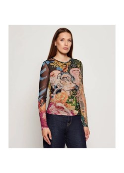 Desigual Bluzka DRAGON | Desiqual x Mr. Christian Lacroix | Slim Fit ze sklepu Gomez Fashion Store w kategorii Bluzki damskie - zdjęcie 186067865