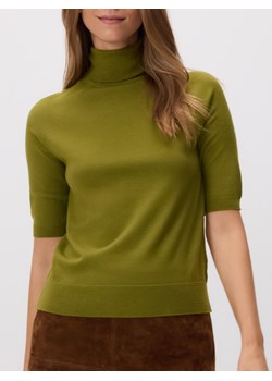 Reserved - Sweter z golfem - oliwkowy ze sklepu Reserved w kategorii Swetry damskie - zdjęcie 186069077