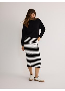 Reserved - Spódnica midi z wiskozą - wielobarwny ze sklepu Reserved w kategorii Spódnice - zdjęcie 186070986