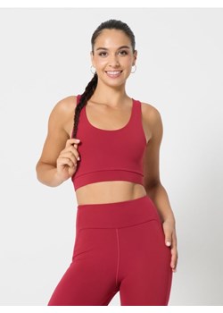 Sinsay - Top sportowy - bordowy - id: 002HC-83X - marki Sinsay - 186081679 Sinsay - Top sportowy - bordowy ze sklepu Sinsay w kategorii Biustonosze - zdjęcie 186081679