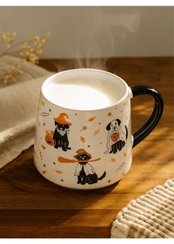 Sinsay - Kubek z motywem halloweenowym - czarny ze sklepu Sinsay w kategorii Kubki - zdjęcie 186081695