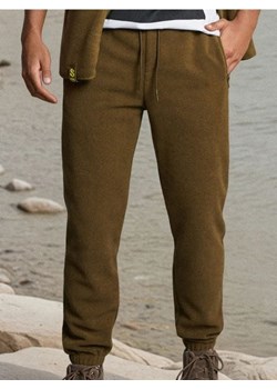 Sinsay - Spodnie jogger - khaki ze sklepu Sinsay w kategorii Spodnie męskie - zdjęcie 186081769