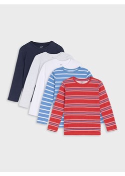 Sinsay - Koszulki z długimi rękawami 5 pack - szary ze sklepu Sinsay w kategorii T-shirty chłopięce - zdjęcie 186081797