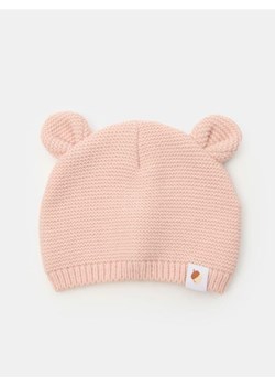 Sinsay - Czapka beanie - różowy - id: 093FG-03X - marki Sinsay - 186081929 Sinsay - Czapka beanie - różowy ze sklepu Sinsay w kategorii Czapki dziecięce - zdjęcie 186081929