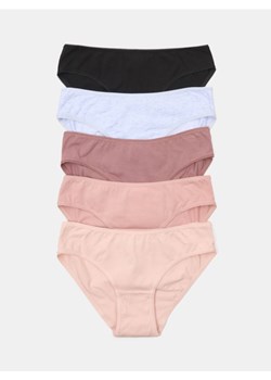 Sinsay - Majtki figi classic 5 pack - wielobarwny ze sklepu Sinsay w kategorii Majtki damskie - zdjęcie 186081985
