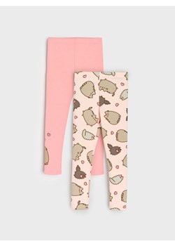 Sinsay - Legginsy 2 pack Pusheen the Cat - różowy - id: 163GA-03X - marki Sinsay - 186082128 Sinsay - Legginsy 2 pack Pusheen the Cat - różowy ze sklepu Sinsay w kategorii Spodnie dziewczęce - zdjęcie 186082128