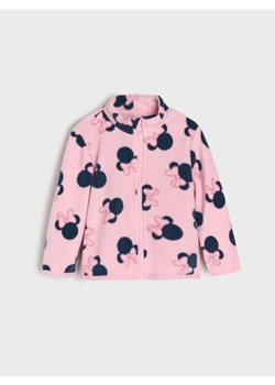 Sinsay - Polarowa bluza ze stójką Minnie Mouse - różowy ze sklepu Sinsay w kategorii Bluzy dziewczęce - zdjęcie 186082155