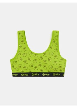 Sinsay - Top ze wzorem Grinch - zielony ze sklepu Sinsay w kategorii Biustonosze - zdjęcie 186082175
