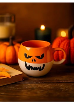 Sinsay - Kubek z motywem halloweenowym - pomarańczowy ze sklepu Sinsay w kategorii Kubki - zdjęcie 186082187