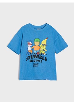 Sinsay - Koszulka Stumble Guys - niebieski ze sklepu Sinsay w kategorii T-shirty chłopięce - zdjęcie 186082266