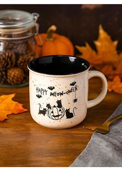 Sinsay - Ceramiczny kubek z uchem na Halloween - czarny ze sklepu Sinsay w kategorii Kubki - zdjęcie 186082419