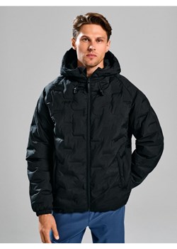Sinsay - Kurtka puffer z kapturem SNSY PERFORMANCE - czarny ze sklepu Sinsay w kategorii Kurtki męskie - zdjęcie 186082446