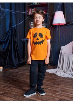 Sinsay - Koszulka z motywem Halloween - pomarańczowy - id: 407FC-20X - marki Sinsay - 186082689 Sinsay - Koszulka z motywem Halloween - pomarańczowy ze sklepu Sinsay w kategorii T-shirty chłopięce - zdjęcie 186082689