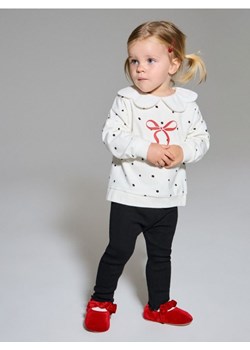 Sinsay - Bawełniany komplet: bluza i legginsy - kremowy - id: 417GK-01X - marki Sinsay - 186082719 Sinsay - Bawełniany komplet: bluza i legginsy - kremowy ze sklepu Sinsay w kategorii Komplety niemowlęce - zdjęcie 186082719