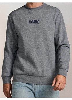 Sinsay - Bluza crewneck z napisem - szary ze sklepu Sinsay w kategorii Bluzy męskie - zdjęcie 186082958