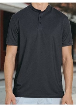 Sinsay - Koszulka henley - niebieski ze sklepu Sinsay w kategorii T-shirty męskie - zdjęcie 186083087
