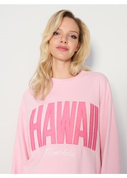 Sinsay - Bluza z napisem - różowy ze sklepu Sinsay w kategorii Bluzy damskie - zdjęcie 186083416