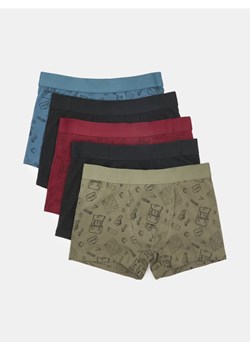 Sinsay - Bokserki classic ze wzorkiem 5 pack - wielobarwny ze sklepu Sinsay w kategorii Majtki męskie - zdjęcie 186083479