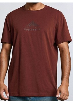 Sinsay - Bawełniana koszulka z nadrukiem - czerwony ze sklepu Sinsay w kategorii T-shirty męskie - zdjęcie 186083805