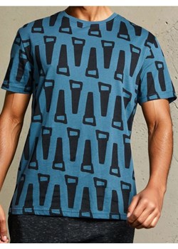 Sinsay - Koszulka z krótkim rękawem - niebieski ze sklepu Sinsay w kategorii T-shirty męskie - zdjęcie 186083865