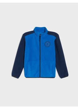 Sinsay - Polarowa bluza ze stójką Active - granatowy ze sklepu Sinsay w kategorii Bluzy chłopięce - zdjęcie 186083919