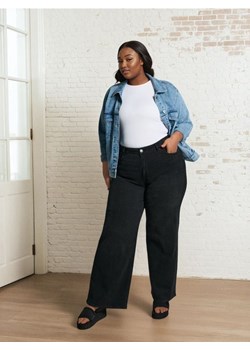 Sinsay - Jeansy wide leg - czarny - id: 879FI-99J - marki Sinsay - 186083926 Sinsay - Jeansy wide leg - czarny ze sklepu Sinsay w kategorii Jeansy damskie - zdjęcie 186083926