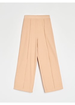Sinsay - Prążkowane spodnie wide leg - wielobarwny ze sklepu Sinsay w kategorii Spodnie dziewczęce - zdjęcie 186083985