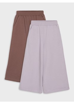 Sinsay - Szerokie spodnie dresowe 2 pack - wielobarwny ze sklepu Sinsay w kategorii Spodnie dziewczęce - zdjęcie 186084065