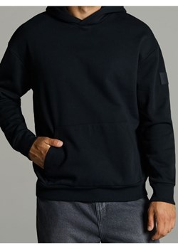Sinsay - Bluza hoodie - granatowy ze sklepu Sinsay w kategorii Bluzy męskie - zdjęcie 186084148