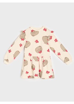 Sinsay - Sukienka dresowa ze wzorkiem Pusheen The Cat - różowy ze sklepu Sinsay w kategorii Sukienki dziewczęce - zdjęcie 186084257