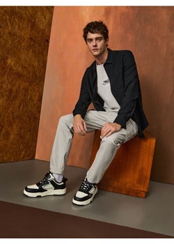 Sinsay - Sneakersy - wielobarwny - id: 986GP-MLC - marki Sinsay - 186084258 Sinsay - Sneakersy - wielobarwny ze sklepu Sinsay w kategorii Buty zimowe męskie - zdjęcie 186084258