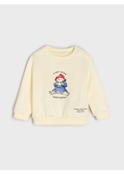 Sinsay - Bawełniana bluza z nadrukiem Paddington - kremowy ze sklepu Sinsay w kategorii Odzież dla niemowląt - zdjęcie 186084279