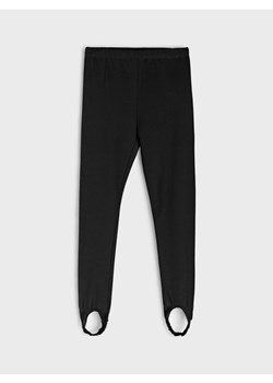 Sinsay - Legginsy z zapiętkiem - czarny ze sklepu Sinsay w kategorii Spodnie dziewczęce - zdjęcie 186084297