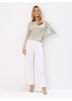 Mohito - Jeansy wide leg - biały ze sklepu Mohito w kategorii Jeansy damskie - zdjęcie 186084995