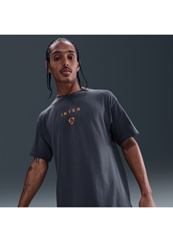 Męski T-shirt piłkarski Nike Total 90 Inter Mediolan - Niebieski ze sklepu Nike poland w kategorii T-shirty męskie - zdjęcie 186085156