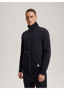 Bluza męska PRM TRACK 02 1579B - granatowa ze sklepu Edoti w kategorii Bluzy męskie - zdjęcie 186085409