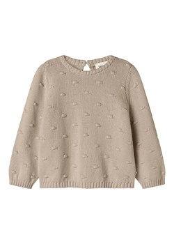 Lil Atelier Sweter w kolorze beżowym ze sklepu Limango Polska w kategorii Swetry dziewczęce - zdjęcie 186085989