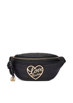 Saszetka nerka LOVE MOSCHINO JC4355PP0NKY100A Czarny ze sklepu eobuwie.pl w kategorii Nerki - zdjęcie 186086168