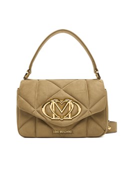 Torebka LOVE MOSCHINO JC4317PP0NKE0105 Beżowy ze sklepu eobuwie.pl w kategorii Listonoszki - zdjęcie 186086255