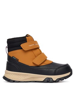 Tommy Hilfiger Śniegowce Velcro Bootie T1X5-34134-1592 D Czarny ze sklepu MODIVO w kategorii Buty zimowe dziecięce - zdjęcie 186086836