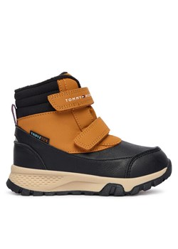 Tommy Hilfiger Trzewiki T1X5-34134-1592A128 M Czarny ze sklepu MODIVO w kategorii Buty zimowe dziecięce - zdjęcie 186086847