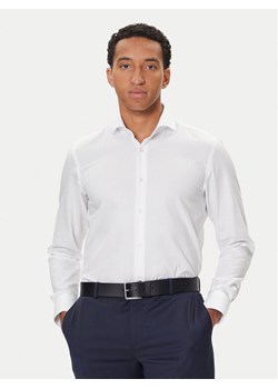 BOSS Koszula H-Hank 50550925 Biały Slim Fit ze sklepu MODIVO w kategorii Koszule męskie - zdjęcie 186086877