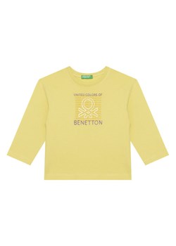 United Colors Of Benetton Bluzka 3I1XG10JZ Zielony Regular Fit ze sklepu MODIVO w kategorii T-shirty chłopięce - zdjęcie 186086935