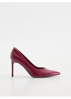 Reserved - Czółenka na szpilce - bordowy - id: 076CQ-83X - marki Reserved - 186088038 Reserved - Czółenka na szpilce - bordowy ze sklepu Reserved w kategorii Czółenka - zdjęcie 186088038