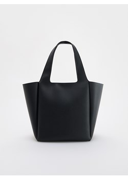 Reserved - Torebka shopper - czarny ze sklepu Reserved w kategorii Torebki damskie - zdjęcie 186088325